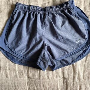 Nike Blue Dry Fit Running Shorts